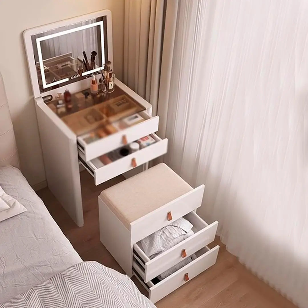 [PAGÁ 1, LLEVA +1 GRATIS] Juego de Mesa Tocador Flip 3 en 1 Belly + REGALO: Mueble Gratis